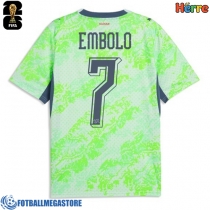 Fotballdrakt Herre Sveits Breel Embolo #7 Bortedrakt VM 2026 Kortermet